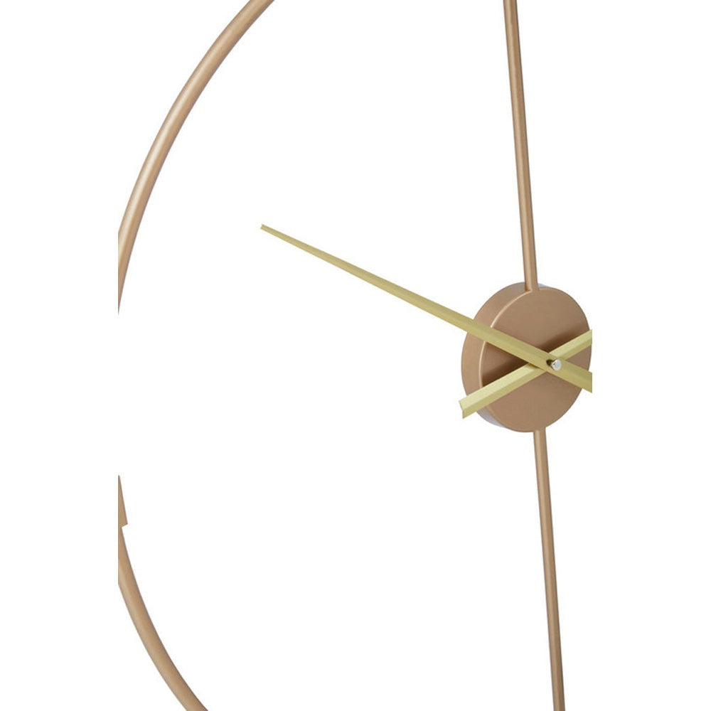 Olivia's Boutique Hotel Collection - Gold Round Wall Clock