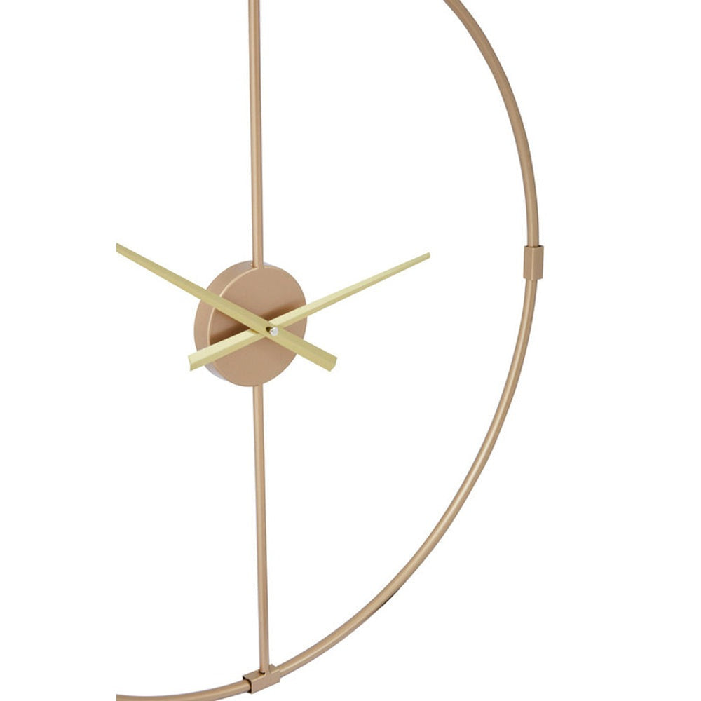 Olivia's Boutique Hotel Collection - Gold Round Wall Clock