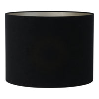 Light & Living Velours Light Shade Black And Taupe