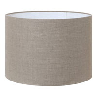 Light & Living Dark Linen Light Shade Gray