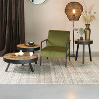 Olivia's Nordic Living Collection - Sverre Side Table in Brown