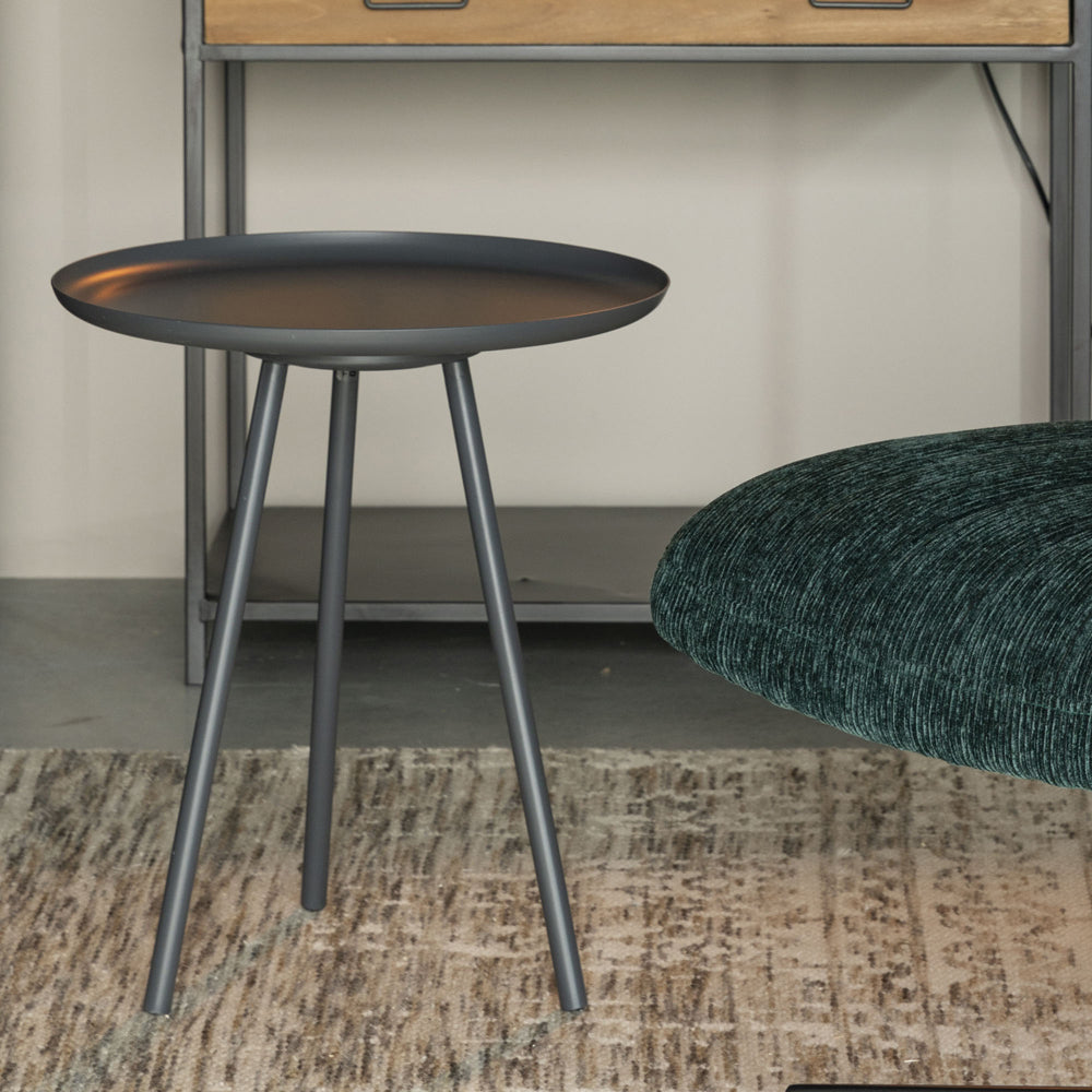 Olivia's Nordic Living Collection - Frann Side Table in Grey