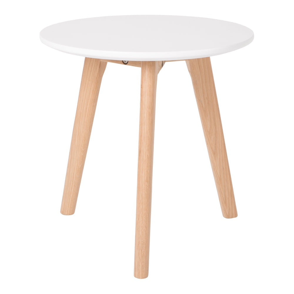 Olivia's Nordic Living Collection - Bo Side Table in White