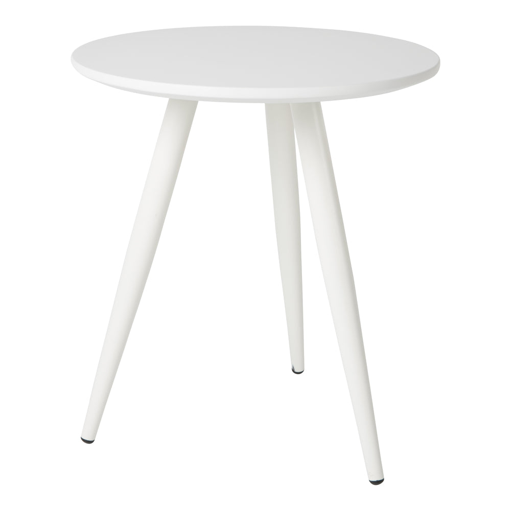 Olivia's Nordic Living Collection - Denby Set of 2 Side Tables in White