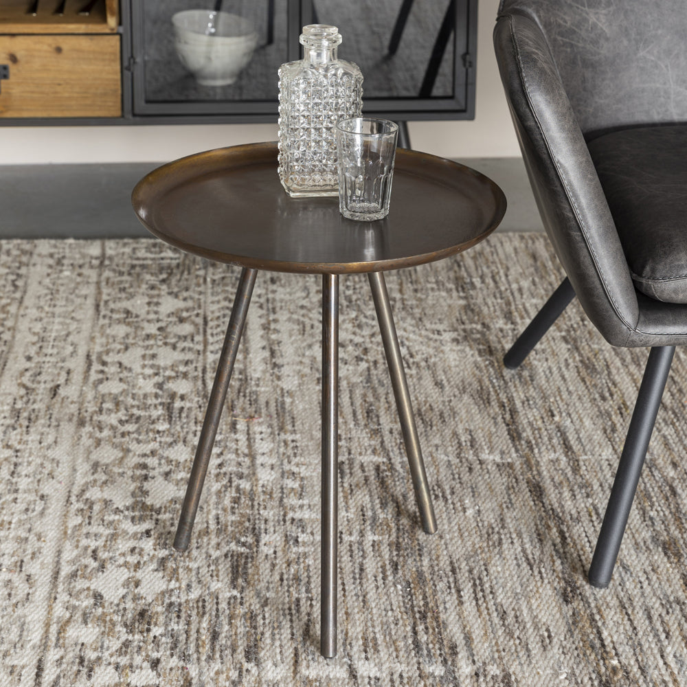 Frann Side Table - Copper Zuiver 2