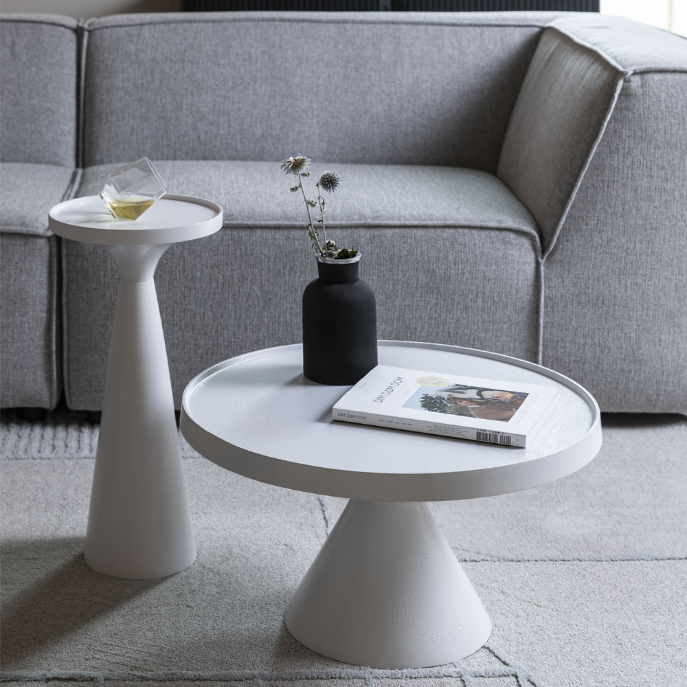 Zuiver Floss Side Table in White