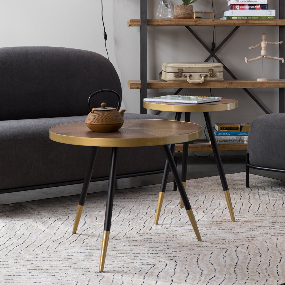 Olivia's Nordic Living Collection - Daven Coffee Table in Brown