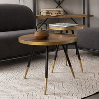 Olivia's Nordic Living Collection - Daven Coffee Table in Brown
