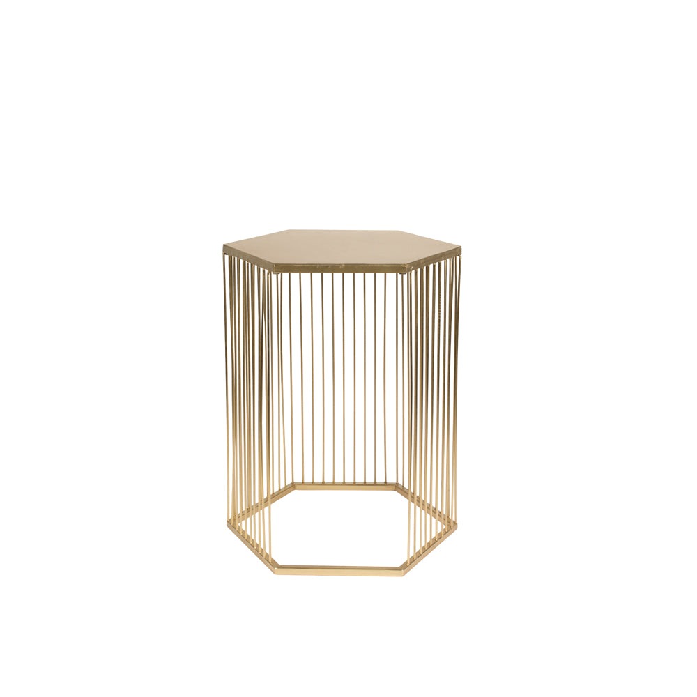 Zuiver Queenbee Side Table Gold