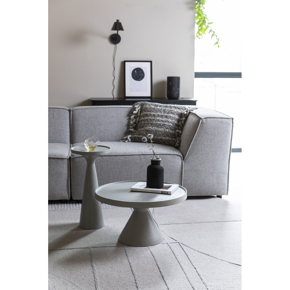 Floss Round Coffee Table - Grey Zuiver 5