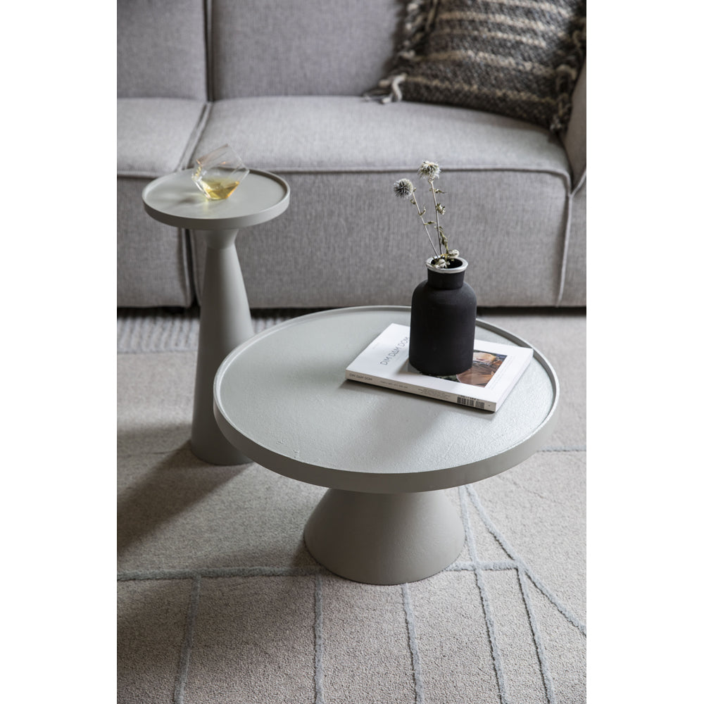 Floss Round Coffee Table - Grey Zuiver 6