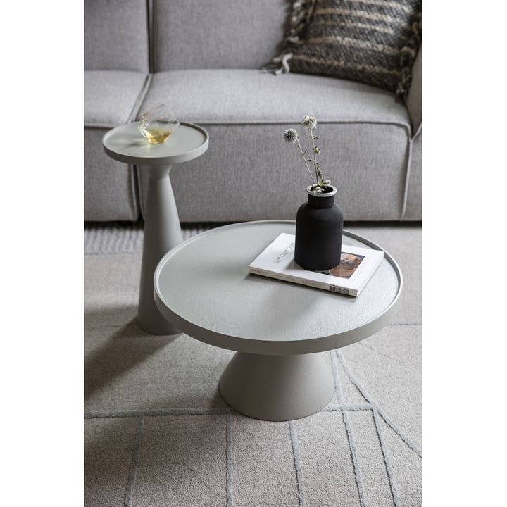 Floss Round Coffee Table - Grey Zuiver 6
