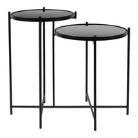 Olivia's Nordic Living Collection - Logan Side Table in Black