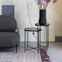 Olivia's Nordic Living Collection - Logan Side Table in Black