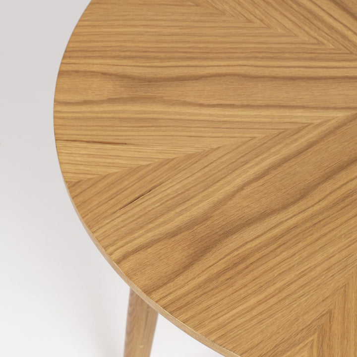 Floris Round Coffee Table - Natural Zuiver 6