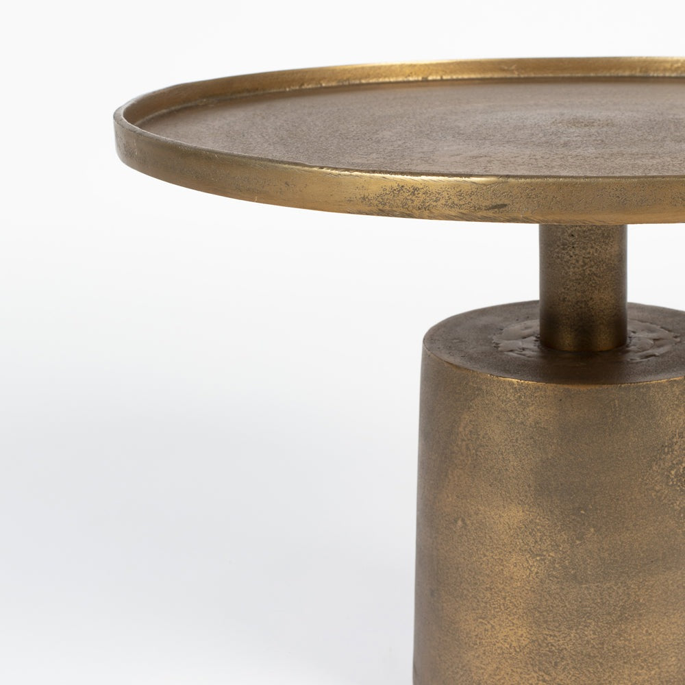 Olivia's Nordic Living Collection - Mana Coffee Table in Antique Brass