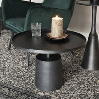 Olivia's Nordic Living Collection - Mana Coffee Table in Antique Black