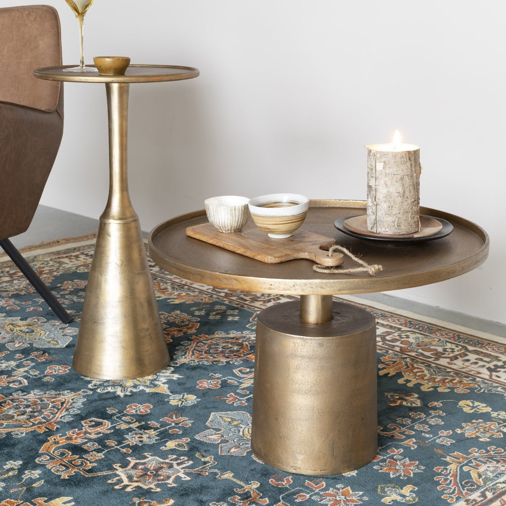 Nilsen Side Table - Antique Brass Zuiver 6
