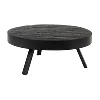 Olivia's Nordic Living Collection Suki Coffee Table in Black