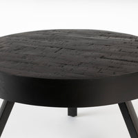 Olivia's Nordic Living Collection Suki Coffee Table in Black