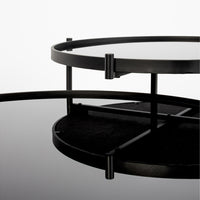 Olivia's Nordic Living Collection - Logan Coffee Table in Black