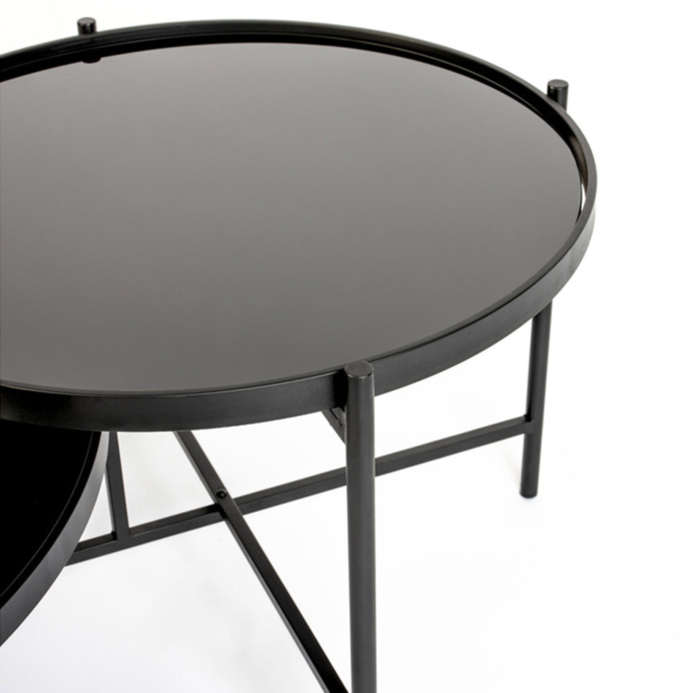 Olivia's Nordic Living Collection - Logan Coffee Table in Black