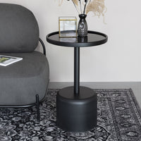 Olivia's Nordic Living Collection - Jena Side Table in Black