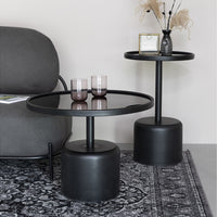 Olivia's Nordic Living Collection - Jena Side Table in Black