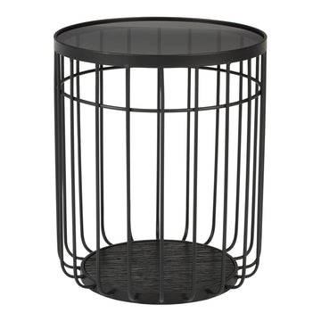 Olivia's Nordic Living Collection - Lamonte Side Table in Black