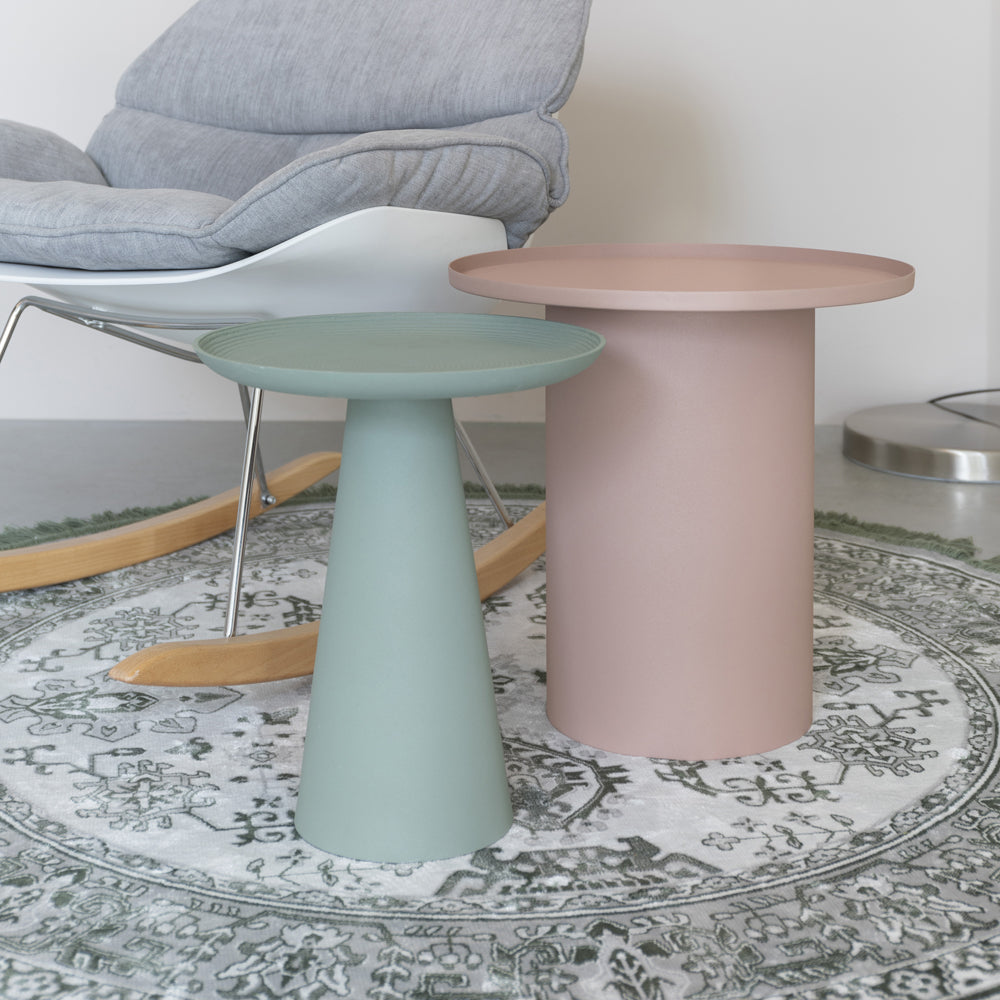 Olivia's Nordic Living Collection - Reza Side Table in Pink