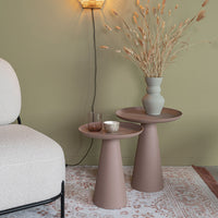 Olivia's Nordic Living Collection - Reza Side Table in Pink