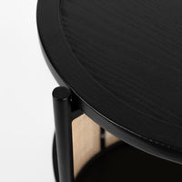 Olivia's Nordic Living Collection Maki Side Table in Black