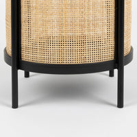 Olivia's Nordic Living Collection Maki Side Table in Black