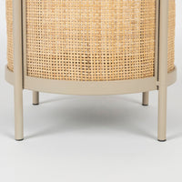 Olivia's Nordic Living Collection Maki Side Table in Sand