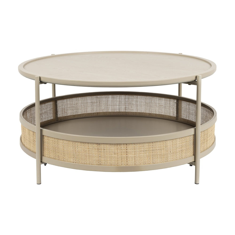 Olivia's Nordic Living Collection Maki Coffee Table in Sand