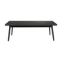 Olivia's Nordic Living Collection Floris Coffee Table in Black
