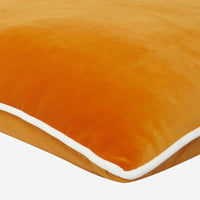 Andrew Martin Pelham Piping Cushion Clementine & White