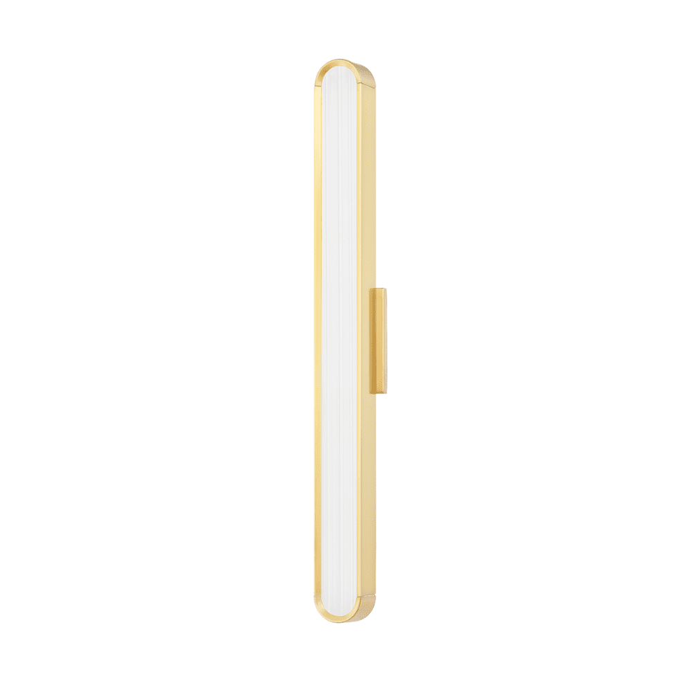 Hudson Valley Lighting Starkey Led Medium Bath Bracket in Aged Brass