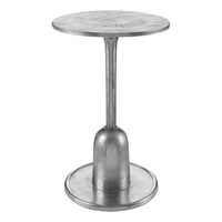 Olivia's Hayley Side Table in Silver