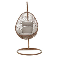 Olivia's Outdoor Hanging Chair Brown