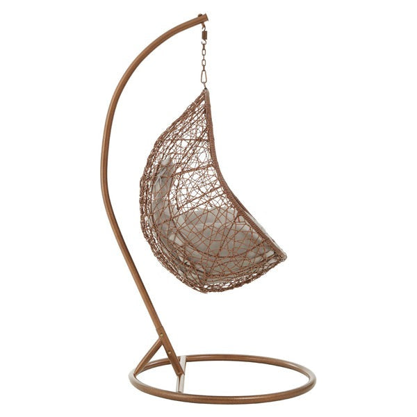 Olivia's Outdoor Hanging Chair Brown