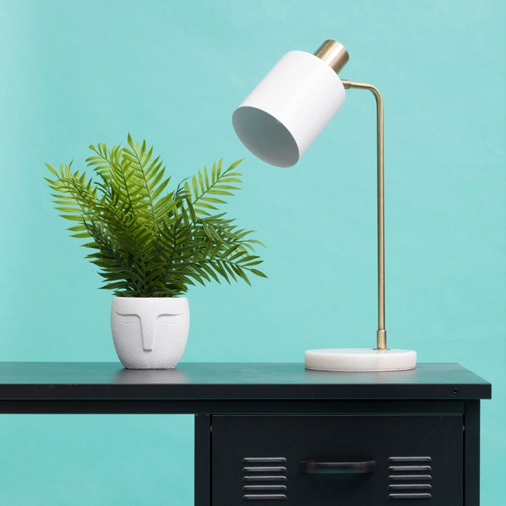 Asher 3 Drawer Metal Desk with Wheels - Black Premier 3