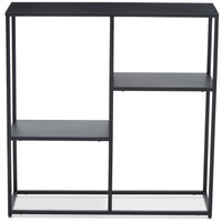 Olivia's Soft Industrial Collection - Ace Metal Multi Shelf Unit in Black