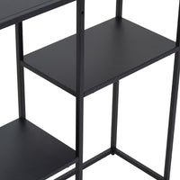 Olivia's Soft Industrial Collection - Ace Metal Multi Shelf Unit in Black