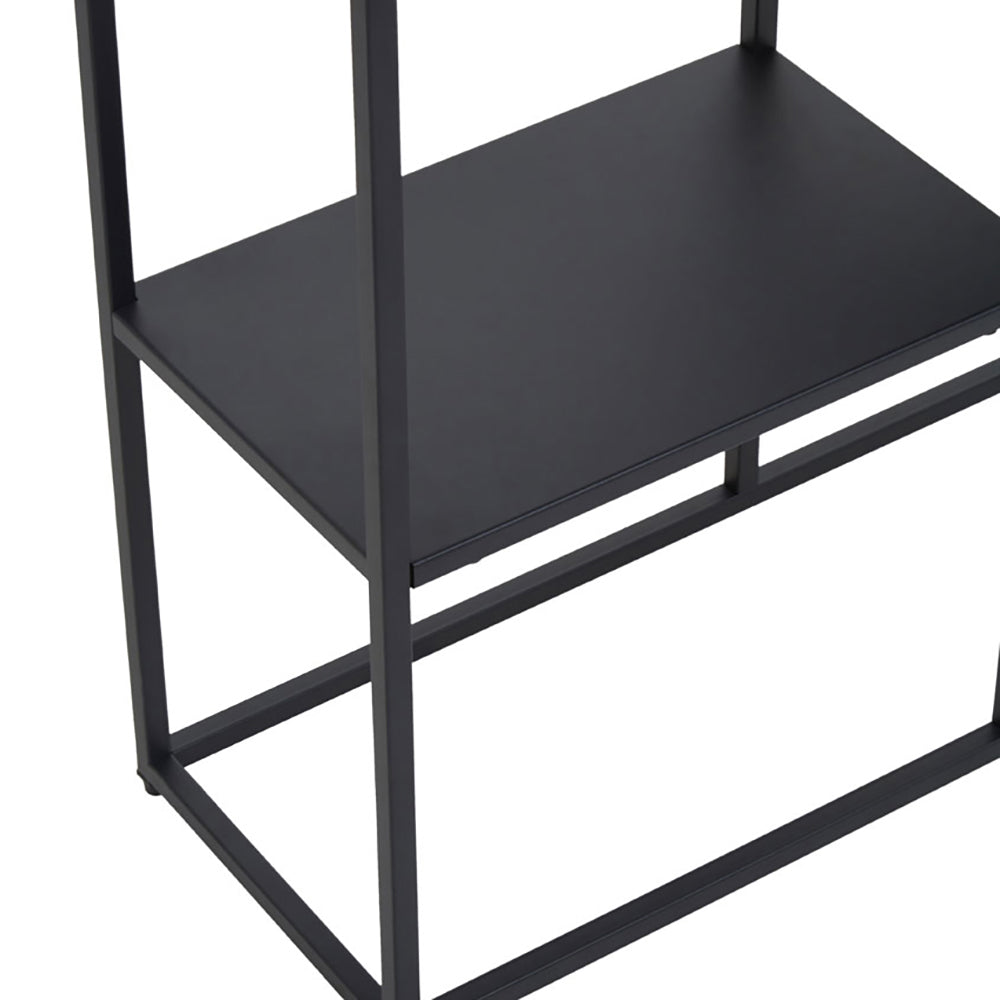 Olivia's Soft Industrial Collection - Ace Metal Multi Shelf Unit in Bl