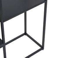 Olivia's Soft Industrial Collection - Ace Metal Multi Shelf Unit in Black