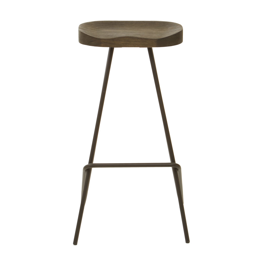 Olivia's Soft Industrial Collection - Distinct Bar Stool