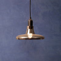 Olivia's Soft Industrial Collection - Nova Plate Shaped Pendant Light