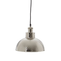 Olivia's Soft Industrial Collection - Nolan Hammered Effect Pendant Light