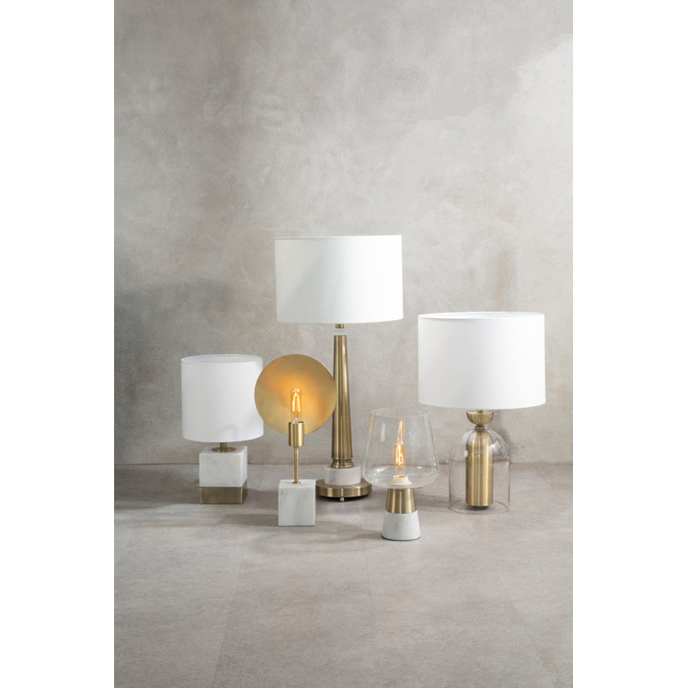 Olivia's Boutique Hotel Collection - Lamp With White Marble Base